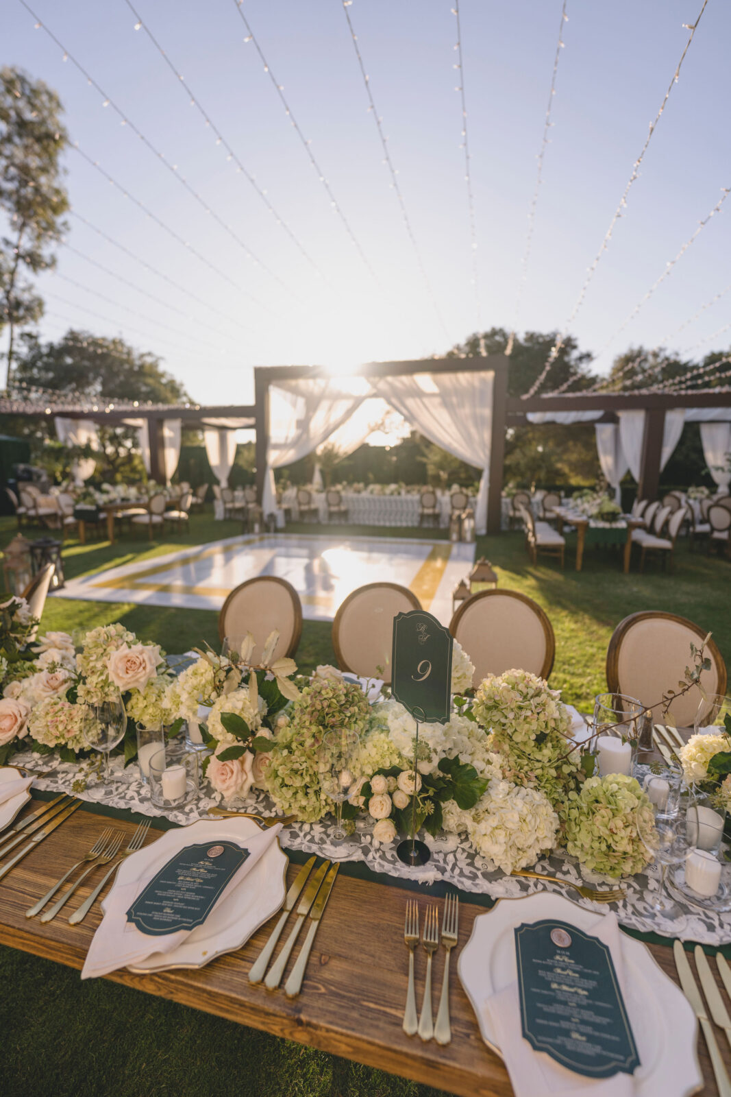 wedding reception