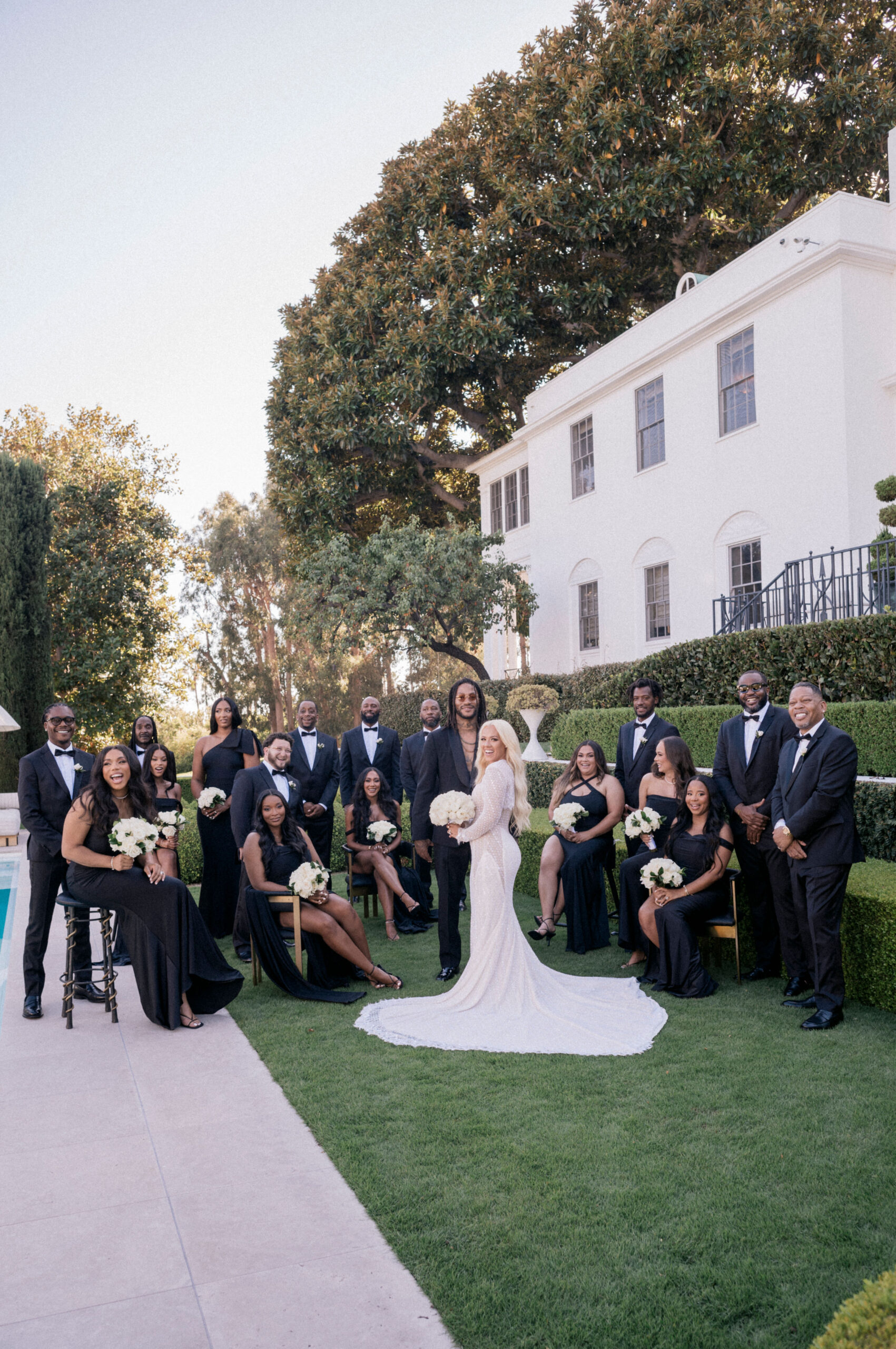 Derrick Rose and Alaina Anderson's Wedding at the Beverly Hills Hotel.