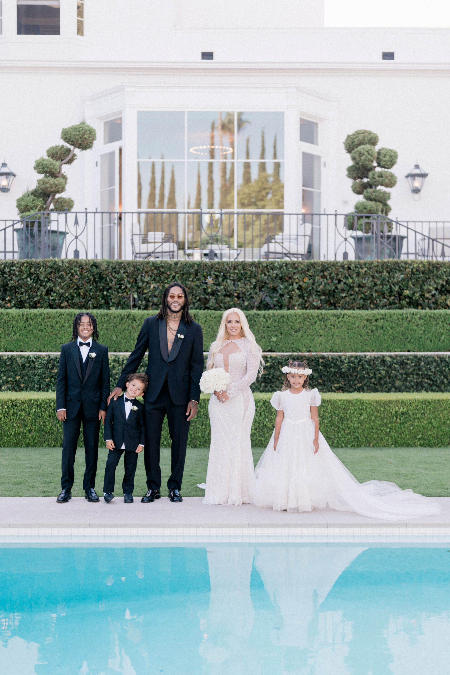 Derrick Rose and Alaina Anderson's Wedding at the Beverly Hills Hotel.