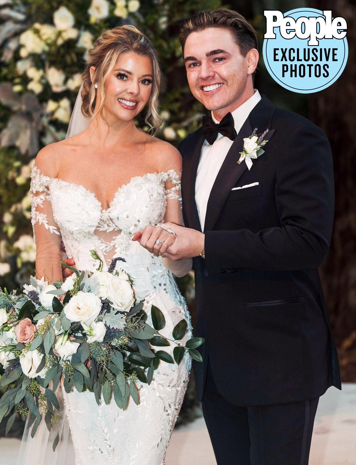 Jesse McCartney and Katie Peterson's Wedding Photograph by John & Joseph Photography published in PEOPLE Magazine