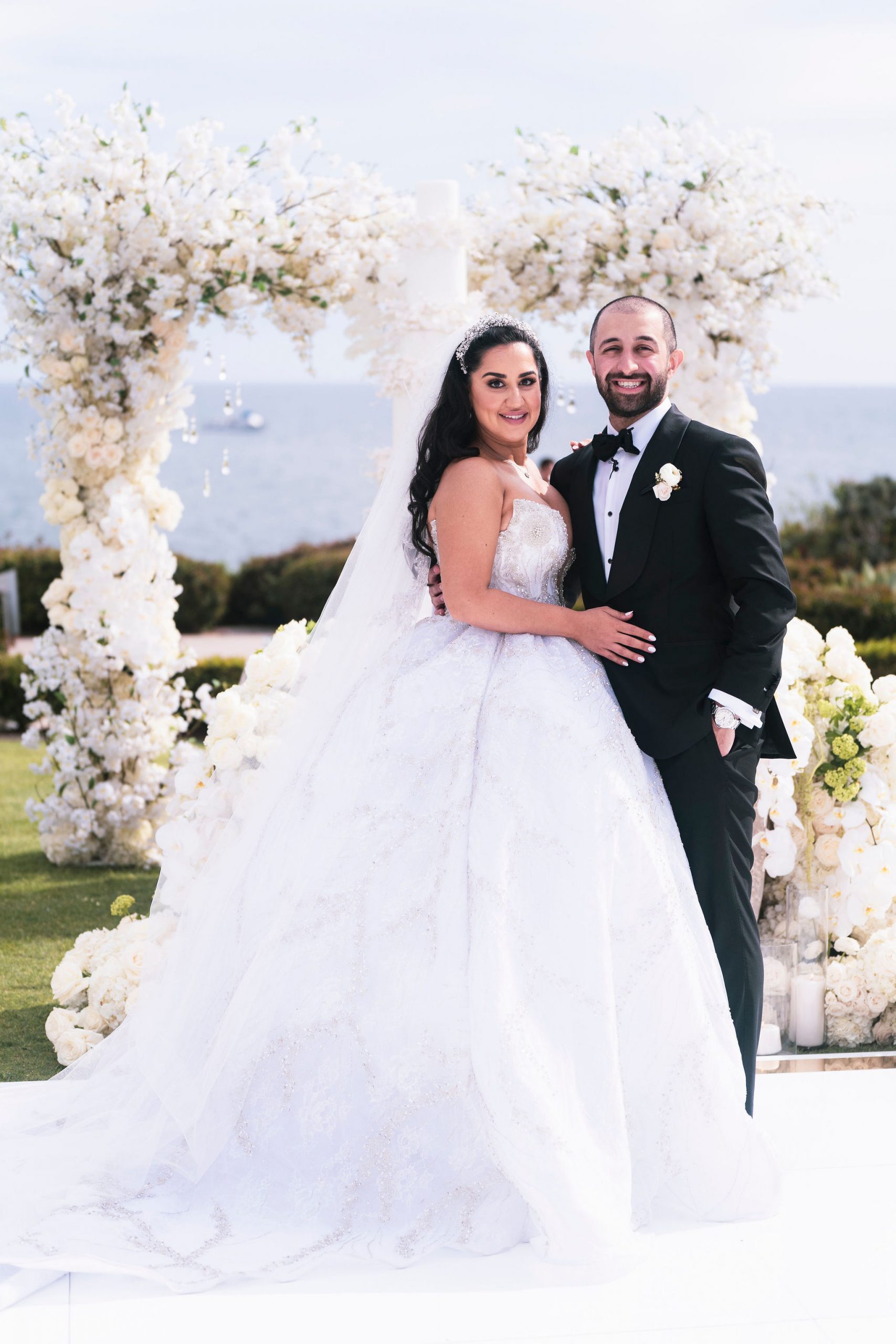 Glam Laguna Beach Wedding | Shabnam & Samer