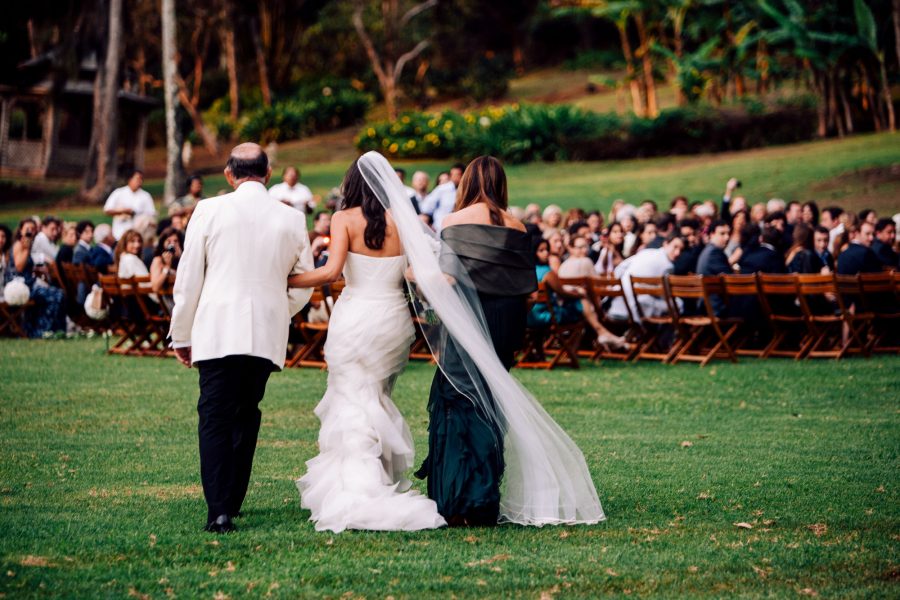 wedding at four seasons, lanai, hawaii