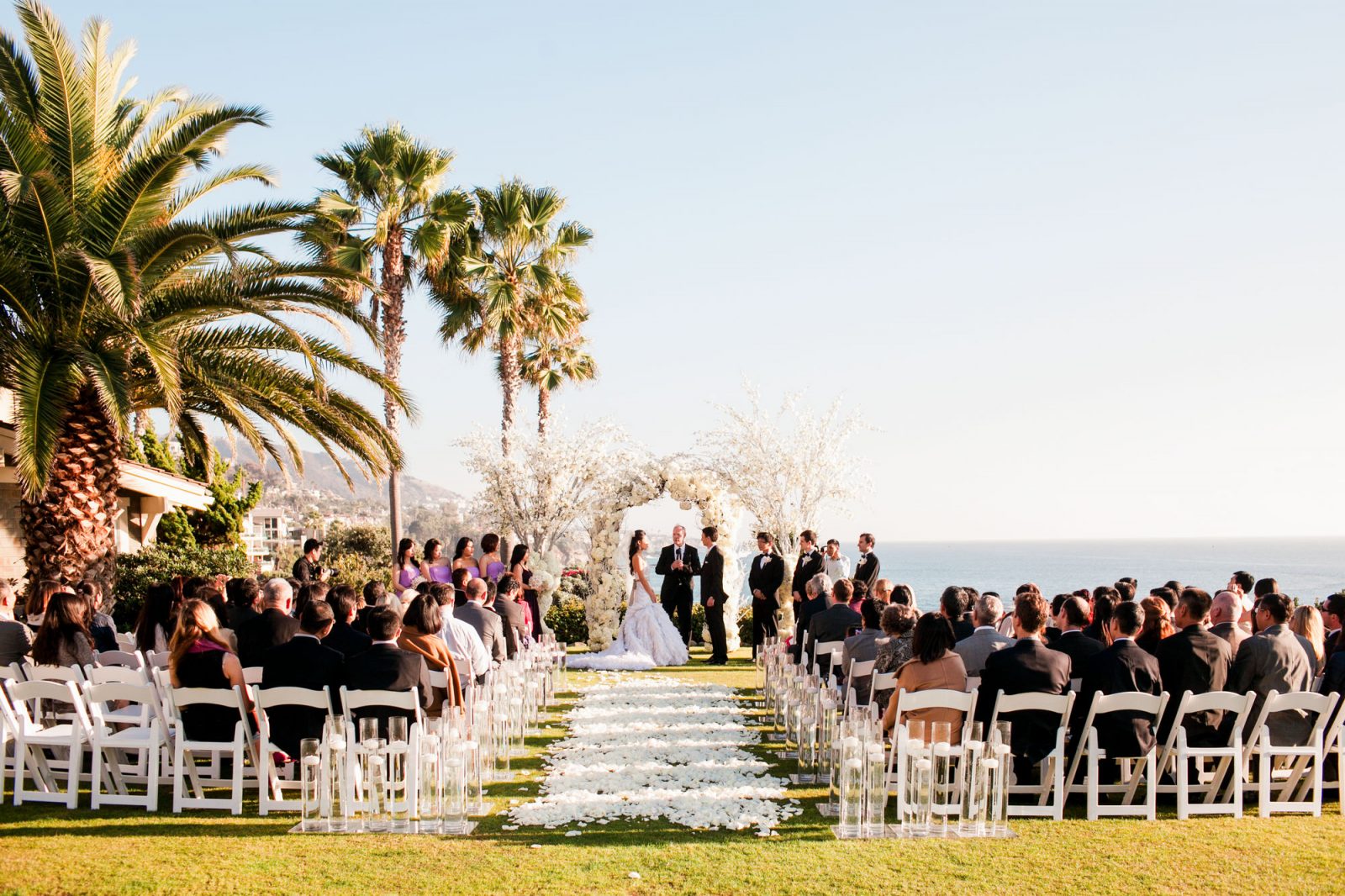 wedding at montage laguna, laguna beach, california