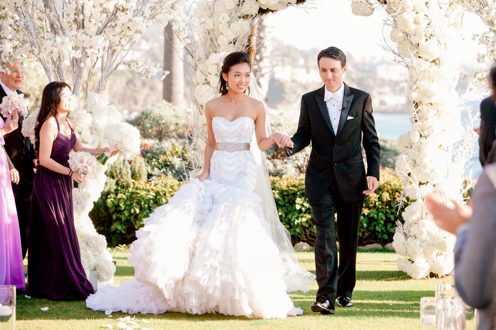 wedding at montage laguna, laguna beach, california