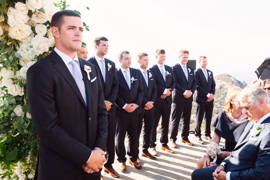 wedding malibu rocky oaks estate vineyards, malibu, california