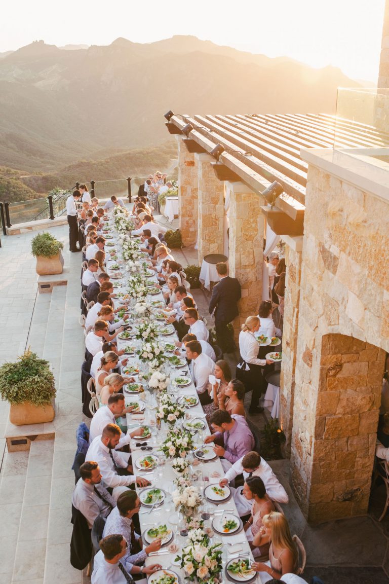 wedding malibu rocky oaks estate vineyards, malibu, california