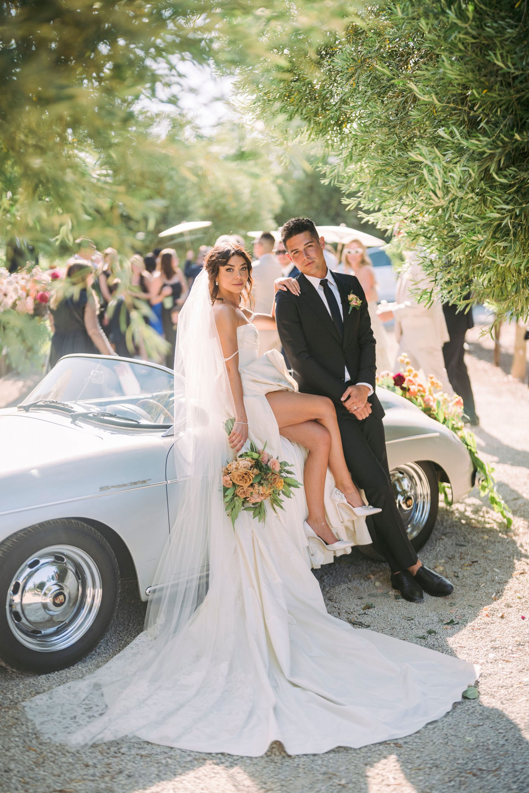 California Wedding With European Flair | Sarah Hyland & Wells Adams