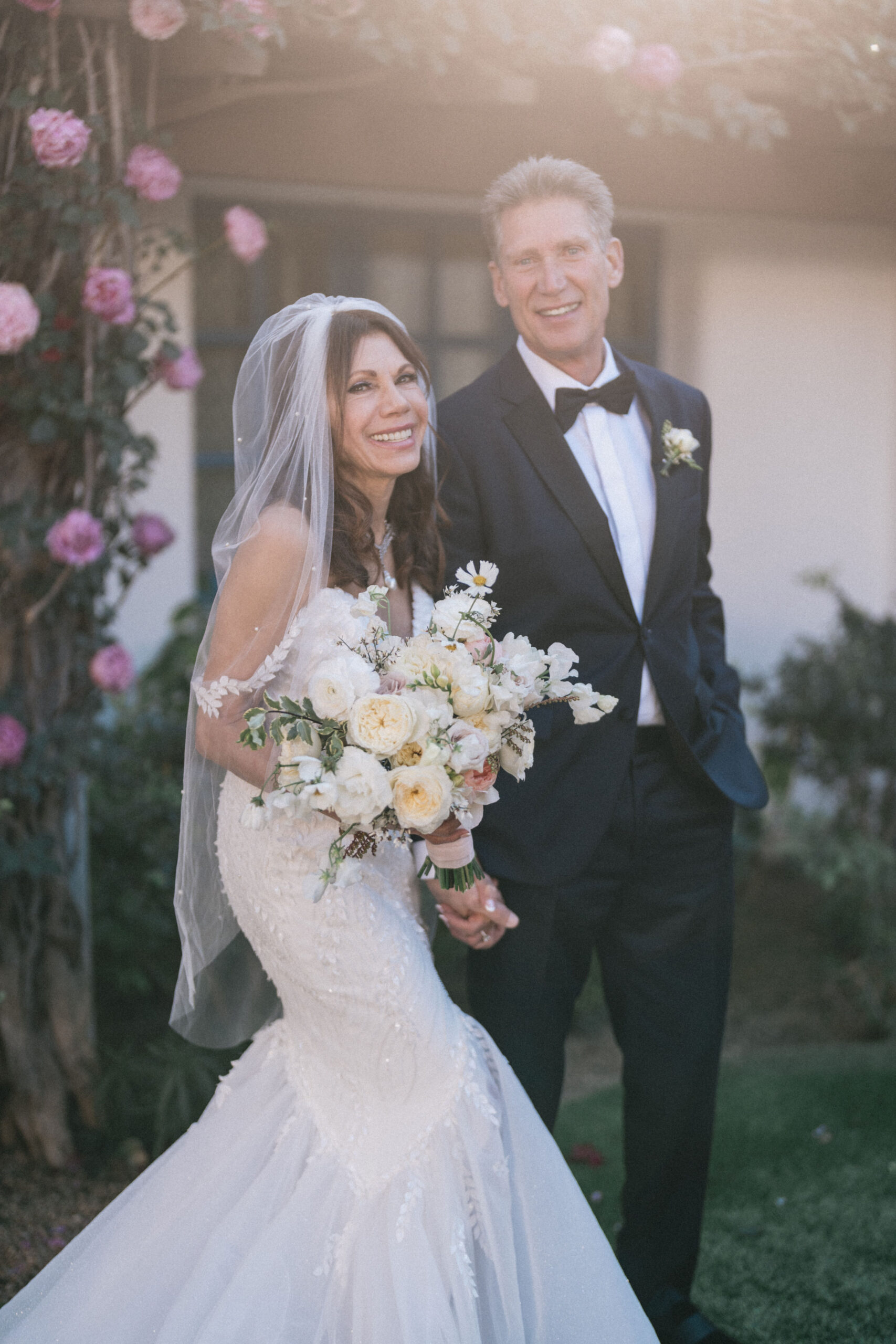 Golden Bachelor Gerry Turner and Theresa Nist's wedding photos in an ABC special called "The Golden Wedding". Photography by John & Joseph Photography, Inc.